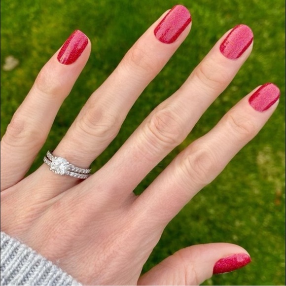 Glitter Red Color Street Nail Polish in the color “Cran-tastic” Brand New in Box - Picture 9 of 17